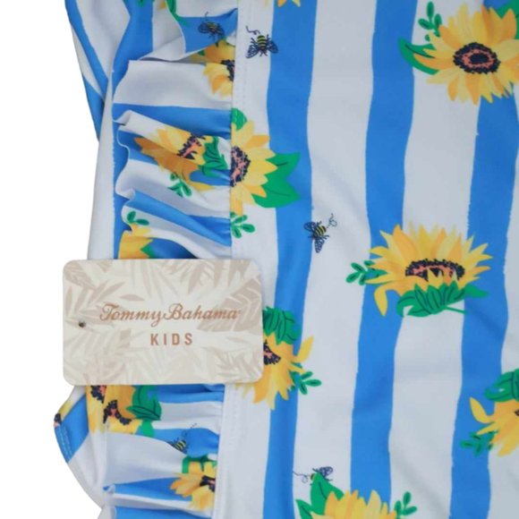 TOMMY BAHAMA - BLUE SWIMSUIT FOR GIRLS - Picture 4 of 5